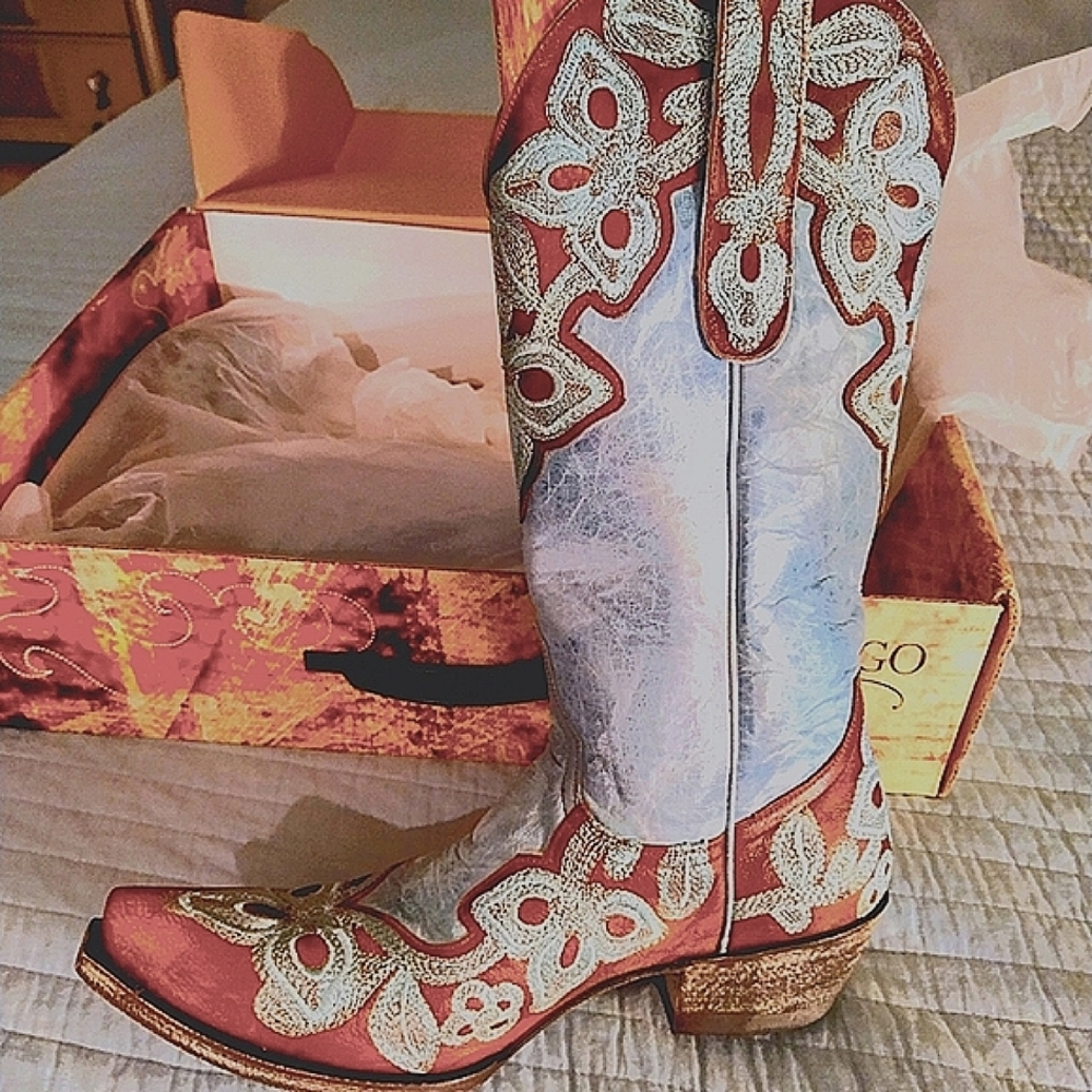 RARE OLD GRINGO BOOTS BNIB SZ 8.5